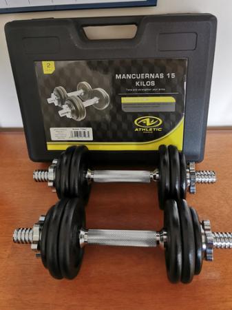 JUEGO DE MANCUERNAS 15 kg - Best Gym Equipment