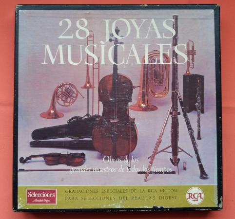 ESTUCHE DE VINILOS:  28 JOYAS MUSICALES