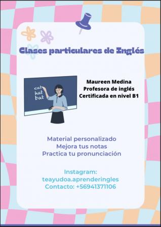 REALIZO CLASES PARTICULARES DE INGLÉS 