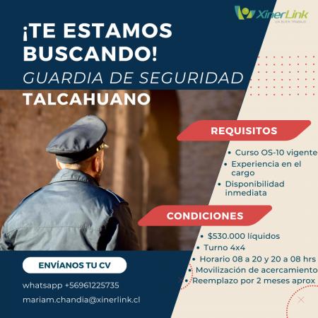 GUARDIA DE SEGURIDAD - TALCAHUANO