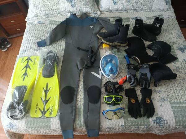 VENTA DE EQUIPO BUCEO APNEA