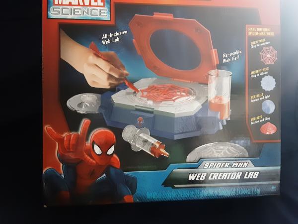 UNCLE MILTON MARVEL SCIENCE SPIDERMAN WEB CREATOR 