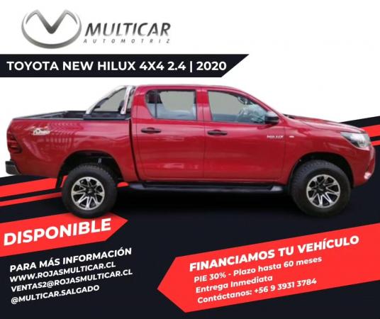 NEW HILUX 4X4 PETROLERA +56939313784