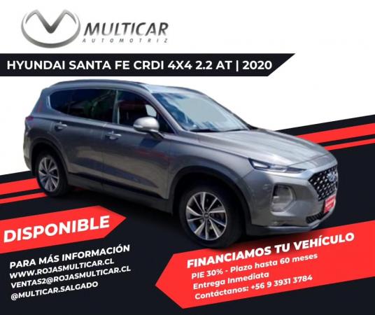 SANTA FE CRDI 4X4 AT 2.2 +56939313784