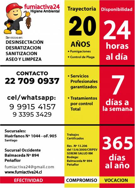 ELIMINAR RATONES-24HRS/FUMIACTIVA24