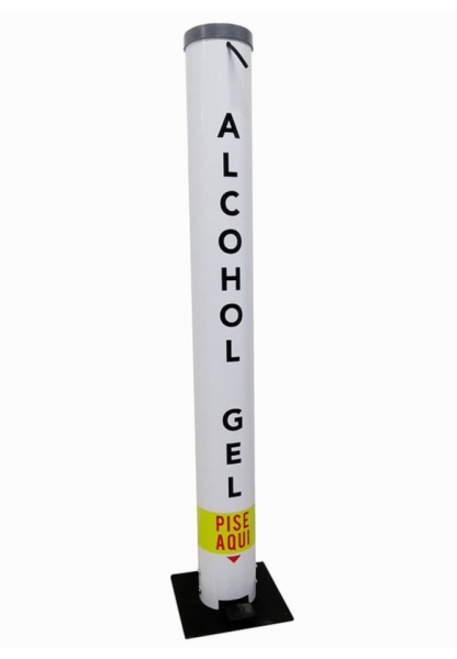 PEDESTAL ALCOHOL GEL (TUBO)