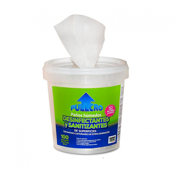 BALDE PAÑOS ANTIBACTERIAL (100 UND)