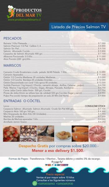 PECADOS Y MARISCOS