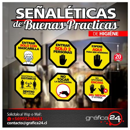 SEÑALETICAS PREVENCION COVID19