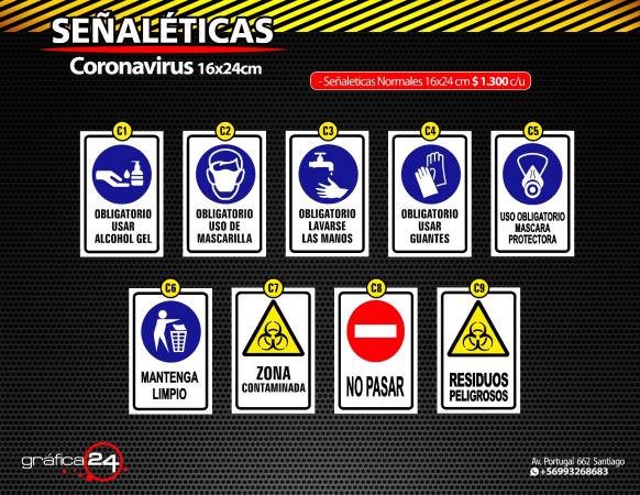 SEÑALETICAS ADHESIVAS PREVENCION COVID19