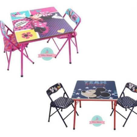 JUEGO DE MESA Y SILLAS PLEGABLES 