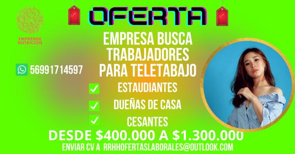 EJECUTIVOS DE VENTAS Y TELETRABAJO