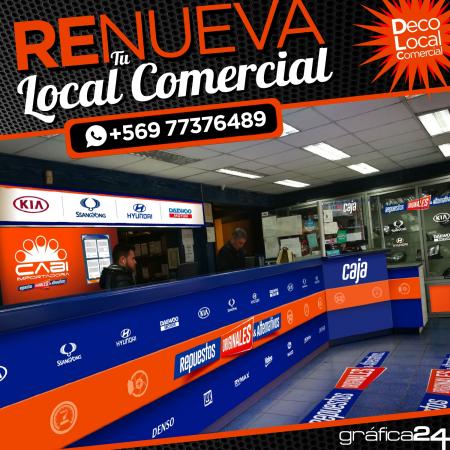 RENOVACION PUBLICITARIA LOCAL COMERCIAL