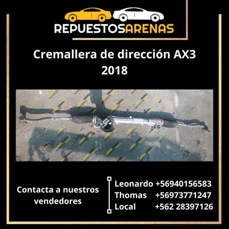 CREMALLERA DE DIRECCIÓN AX3  2018