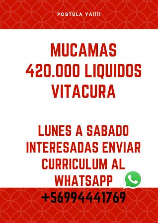 MUCAMAS 420.000 LÍQUIDOS VITACURA