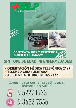 SERVICIO MÉDICO A DOMICILIO 24/7 HELP