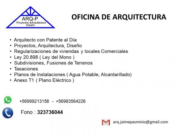 REGULARIZACIONES DISEÑO ARQUITECTURA