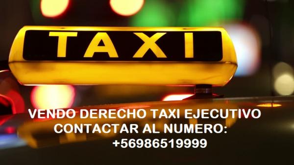 VENDO DERECHO TAXI EJECUTIVO