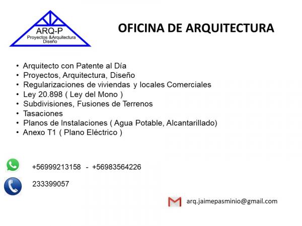 REGULARIZACIONES DISEÑO ARQUITECTURA