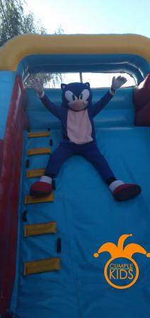 DISFRAZ DE SONIC PARA TU CUMPLE AÑOS