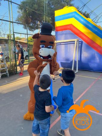 ANIMACION DE CUMPLE AÑOS CON OSO FREDDY