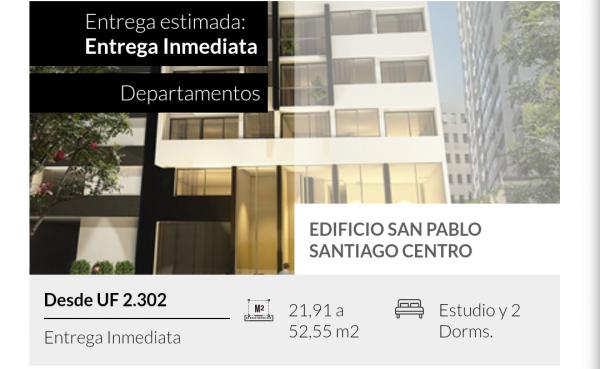 DEPARTAMENTOS ENTREGA INMEDIATA 