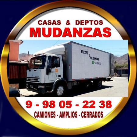 MUDANZAS - CASAS DEPTOS - BODEGAS