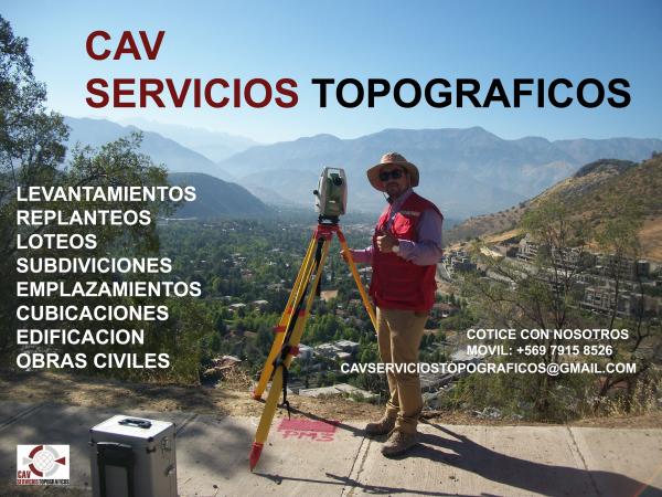 TOPOGRAFO Y GEOMENSURA