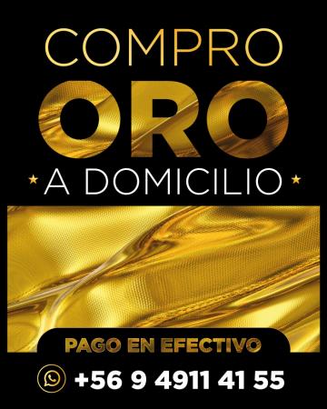 COMPRO ORO A DOMICILIO , PAGO INMEDIATO 