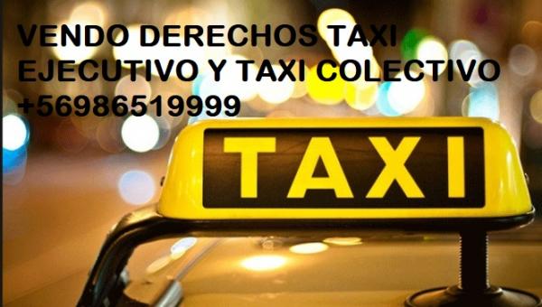 DERECHOS DE TAXI EJECTIVO Y TAXI COLECTIVO