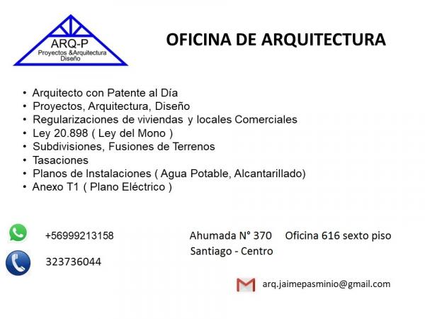 REGULARIZACIONES PROYECTOS ARQUITECTURA