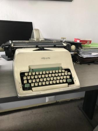 Máquina escribir manual de colección