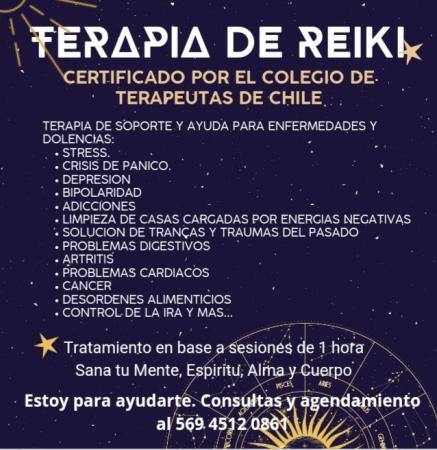 SANACIÓN MEDIANTE TERAPIA REIKI