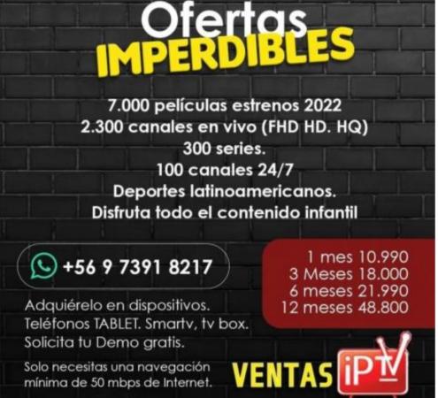 IPTV PREMIUM CHILE 
