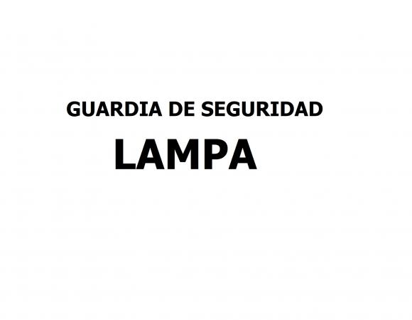 GUARDIA DE SEGURIDAD LAMPA - 4X4