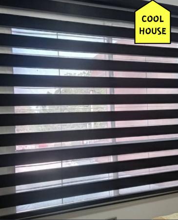CORTINAS ROLLER DUO 200CMS NEGRO