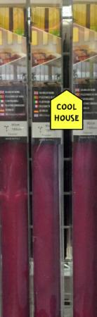CORTINA ROLLER LISA COLOR BURDEO 120CMS
