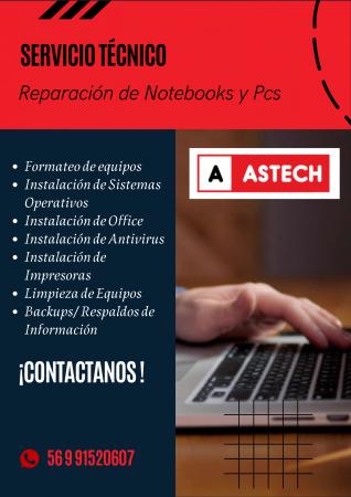 SERVICIO TÉCNICO PC Y NOTEBOOKS