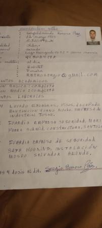 BUSCO TRABAJO COMO NOCHERO PARTIME