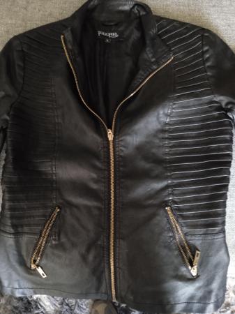 CHAQUETA CUERO MUJER