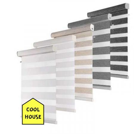 INGENIOSAS Y BELLAS CORTINAS ROLLER DUO