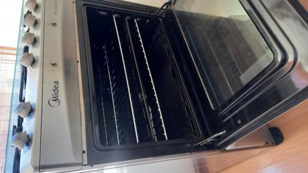 VENDO COCINA MIDEA 5 PLATOS IMPECABLE 