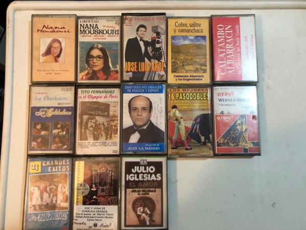 CASSETTE ANTIGUOS ORIGINALES