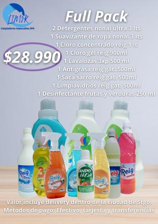 FULL PACK LIMPIEZA HOGAR