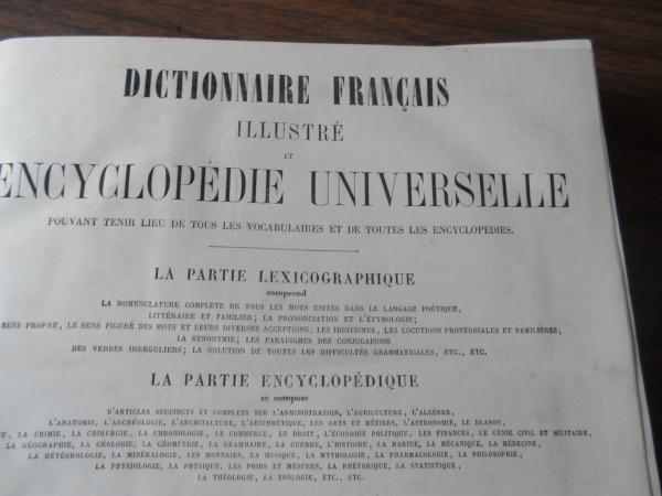 VENDO ENCICLOPEDIA FRANCESA.AÑO DE 1867