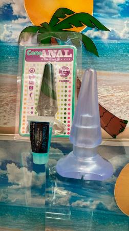 PLUG DILATADOR ANAL + LUBRICANTE 5 ML