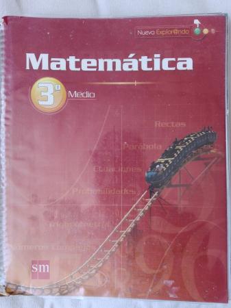 MATEMATICA 3ERO. MEDIO - NUEVO EXPLORANDO - SM