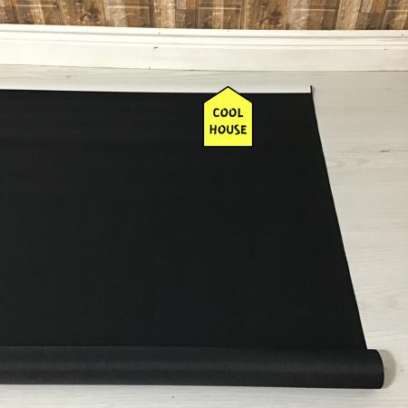 CORTINAS ROLLER LISA 60X180CMS NEGRO