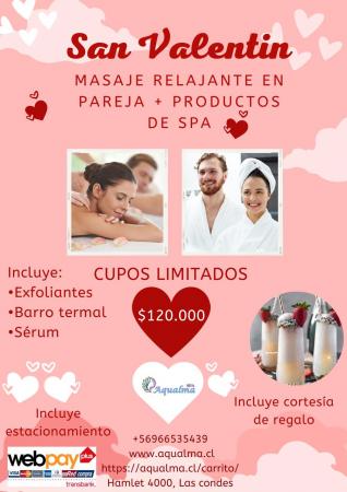 RELÁJATE ESTE 14 DE FEBRERO EN AQUALMA 