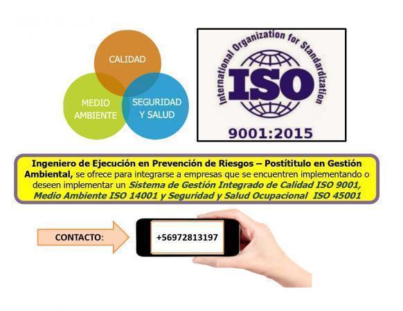 INGENIERO EN PREVENCION DE RIESGOS Y MA
